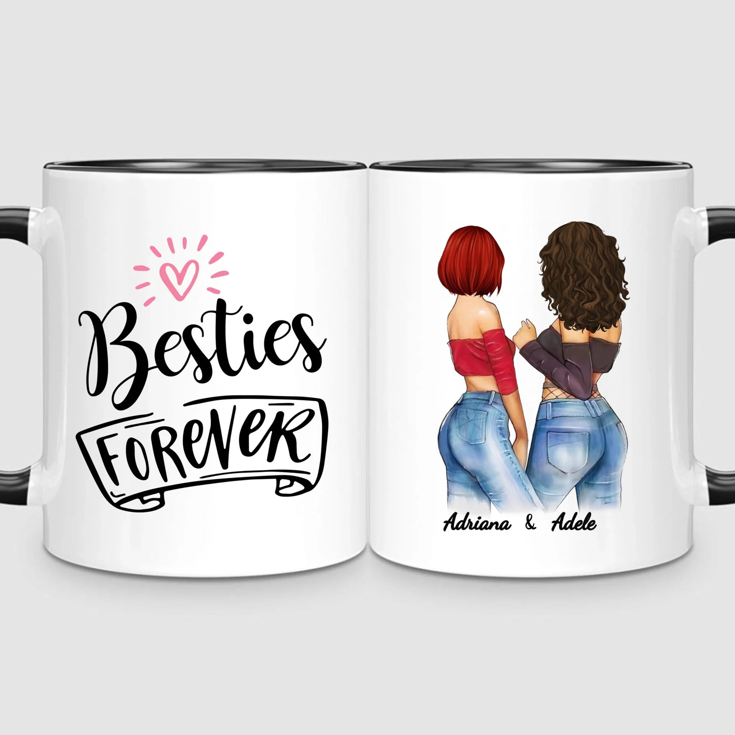 2 Besties Forever | Personalised Mug