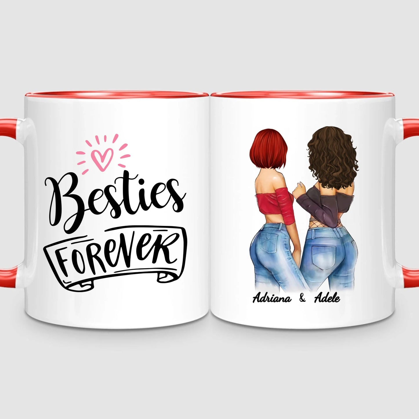 2 Besties Forever | Personalised Mug