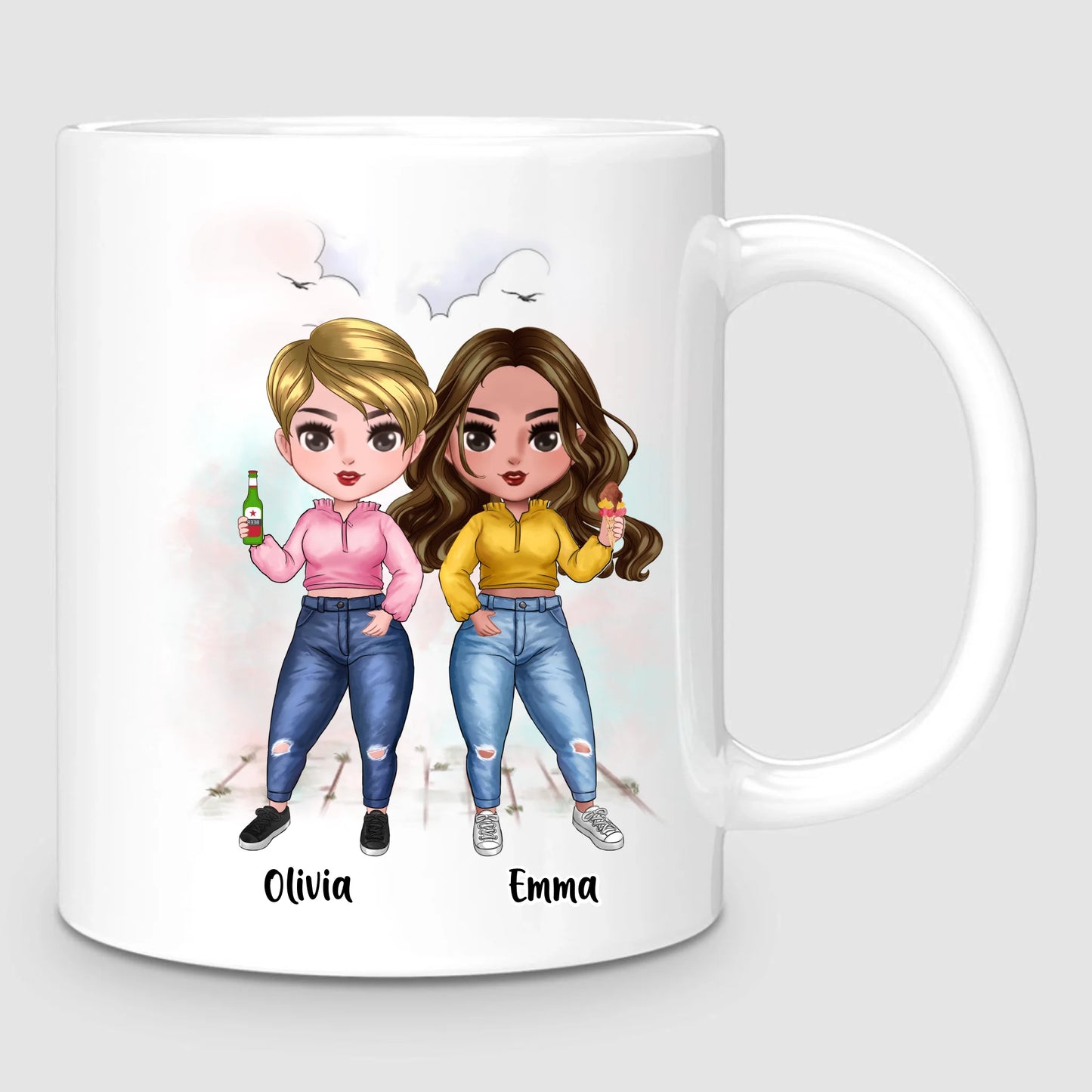Up to 7 Sisters | Personalised Mug