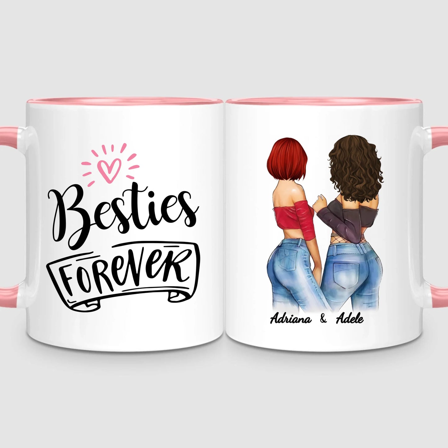 2 Besties Forever | Personalised Mug