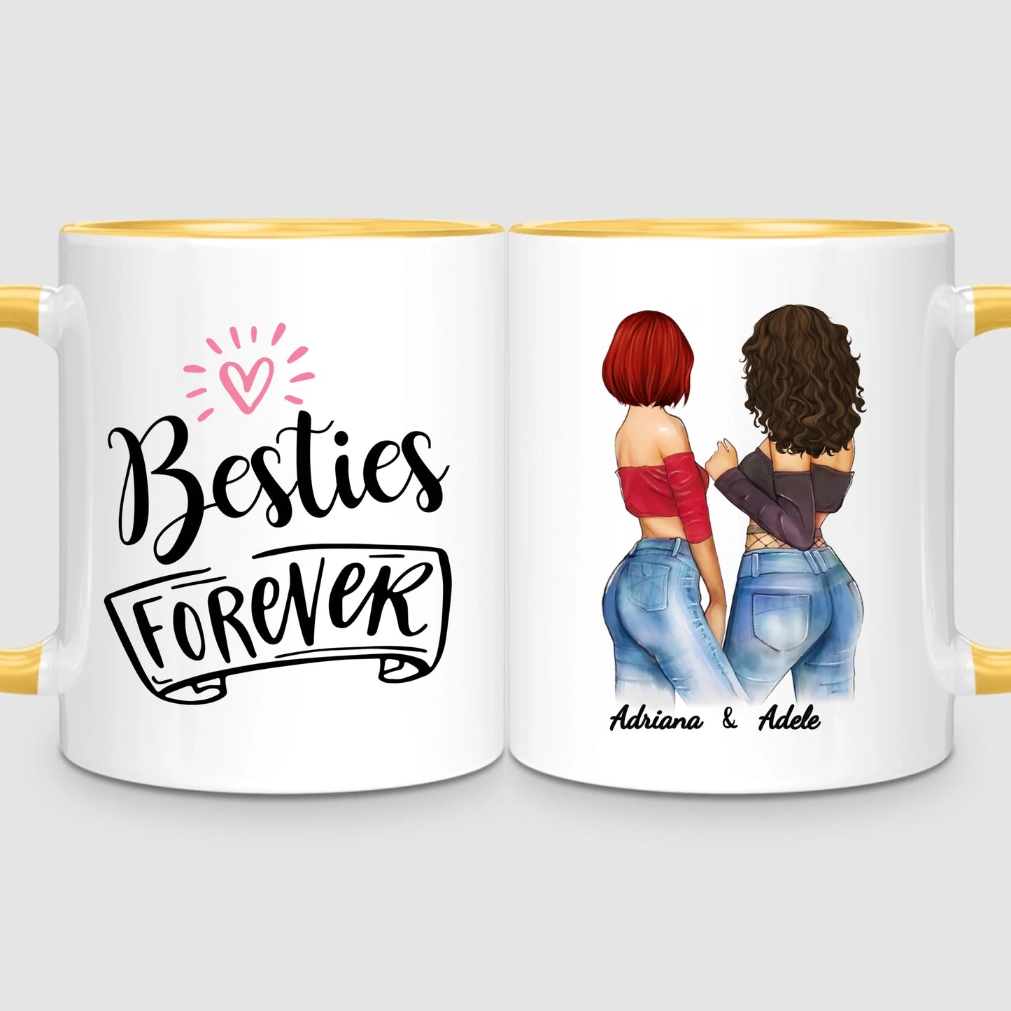 2 Besties Forever | Personalised Mug