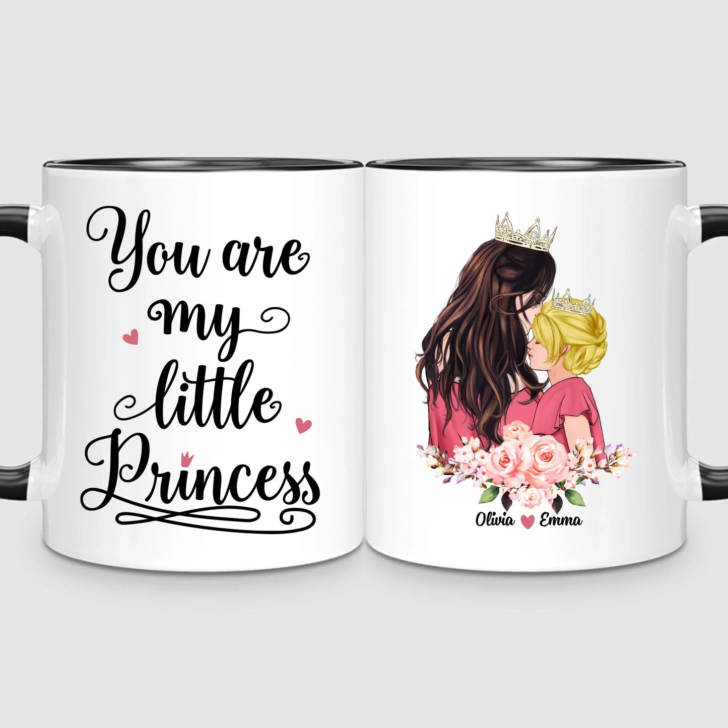 Queen & Princess | Personalised Mug