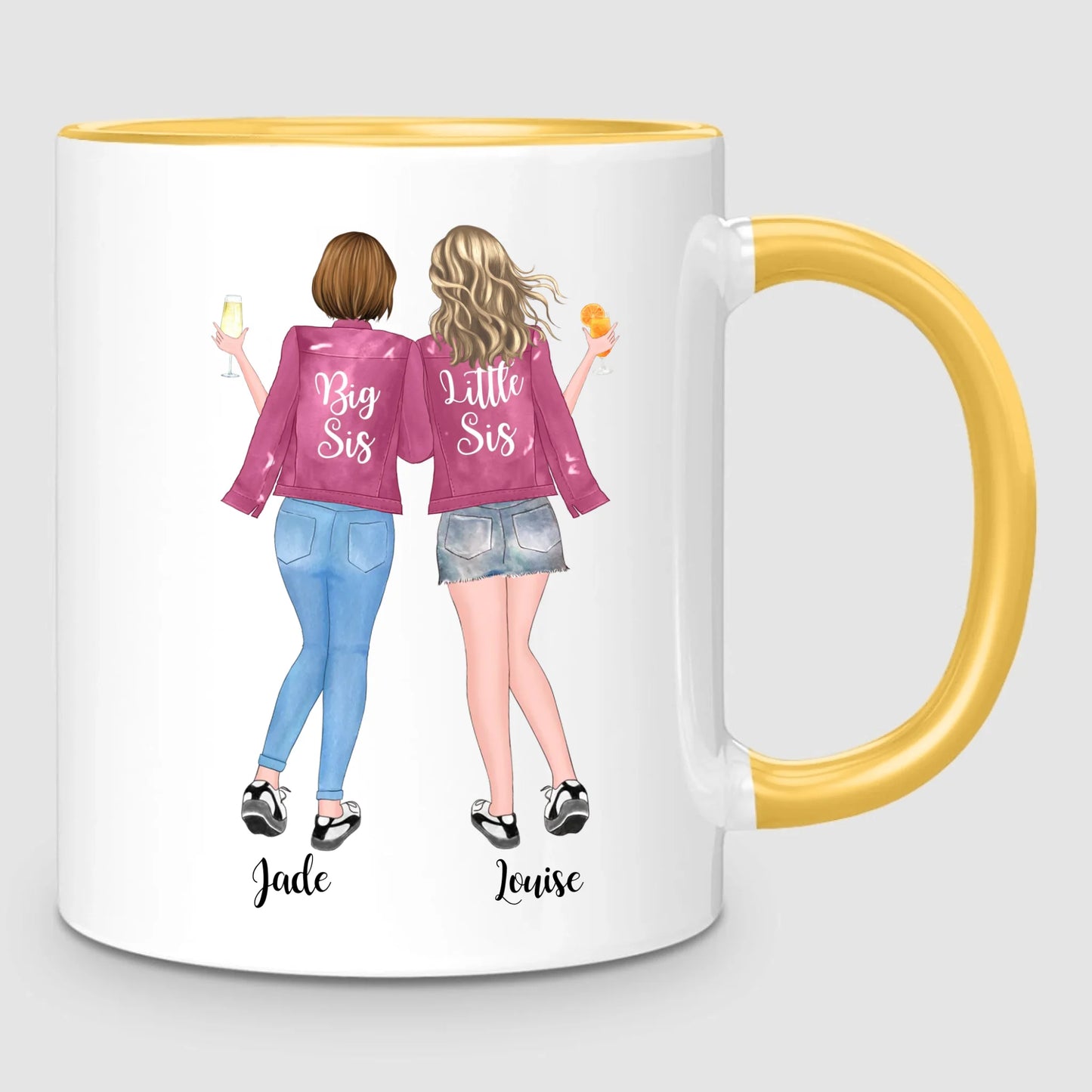 Up to 5 Sisters | Personalised Mug