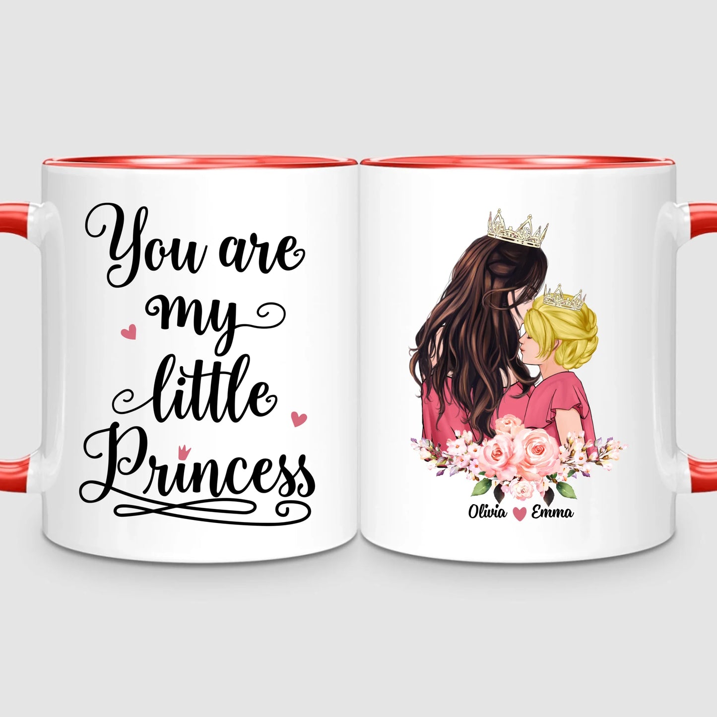 Queen & Princess | Personalised Mug