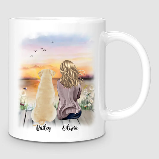 Personalised Dog Mum Mug