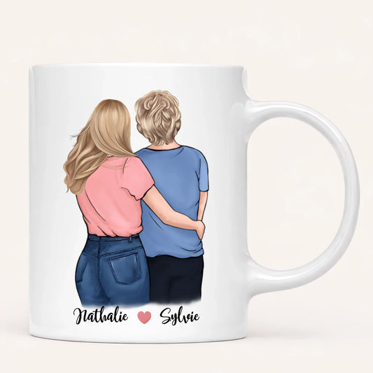 Personalised Mum Mug | First My Mother, Forever My Friend