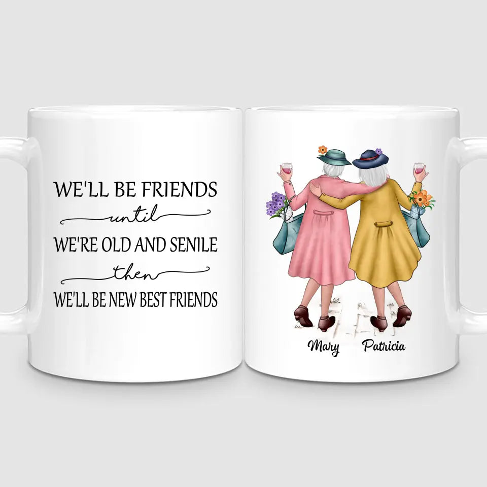 Personalised  Best Friends Mugs