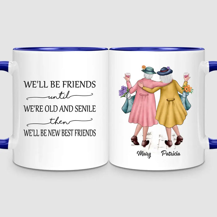 2 Timeless Friends | Personalised Mug