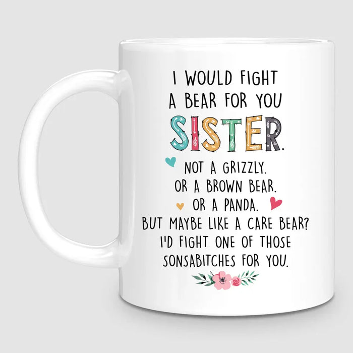 Up to 6 Sisters | Personalised Mug