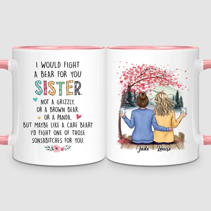 Up to 6 Sisters | Personalised Mug