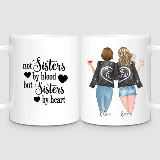 2 Best Friends | Personalised Mug
