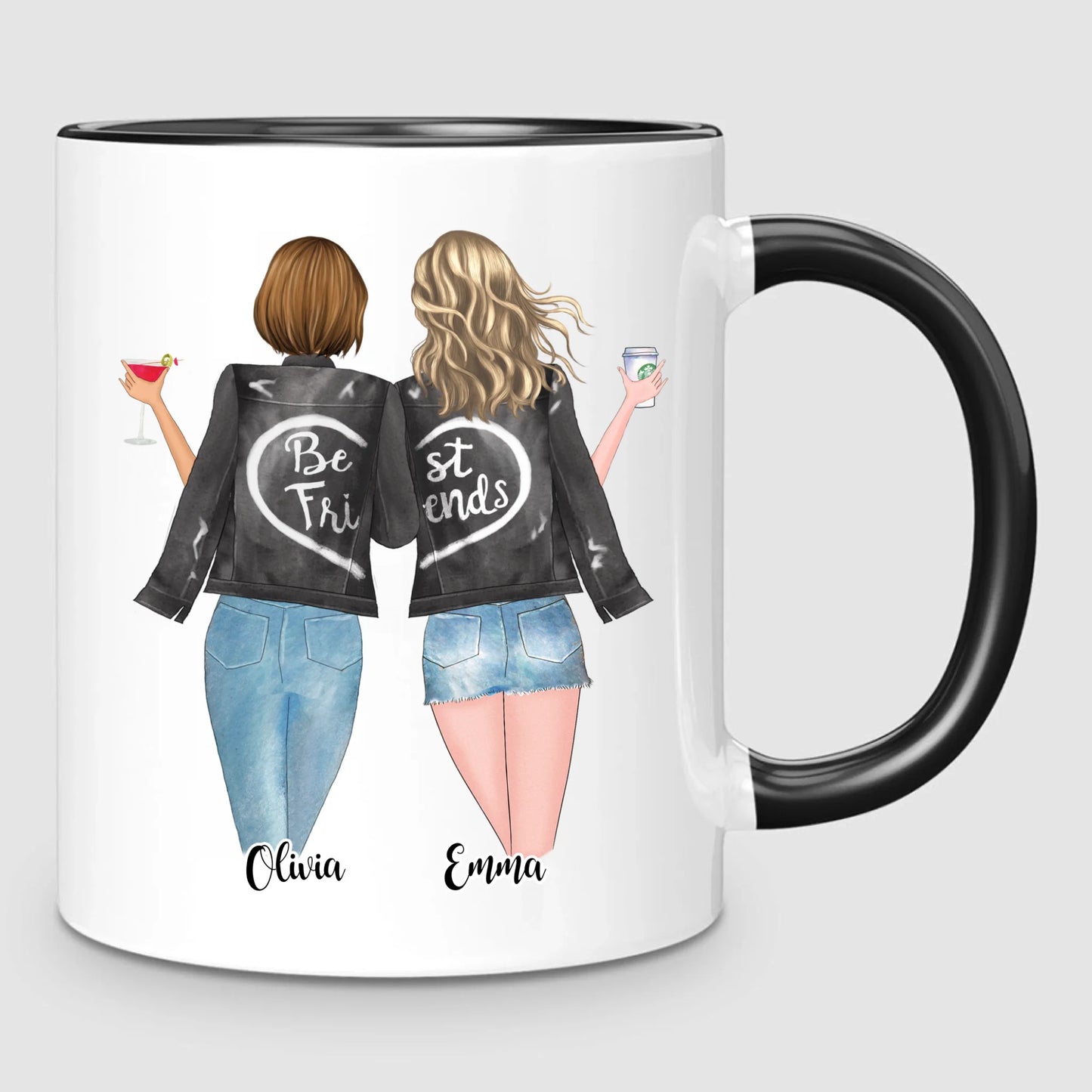 2 Best Friends | Personalised Mug