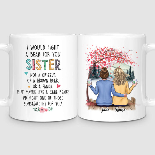 Up to 6 Sisters | Personalised Mug