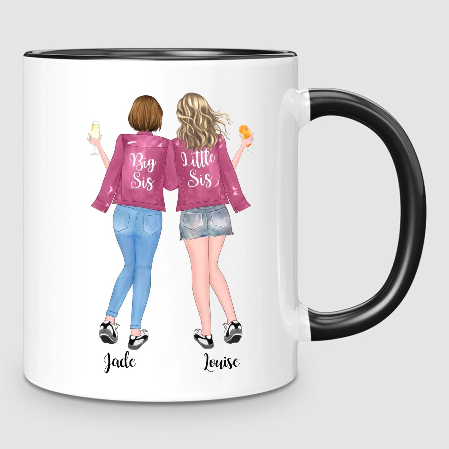 Up to 5 Sisters | Personalised Mug