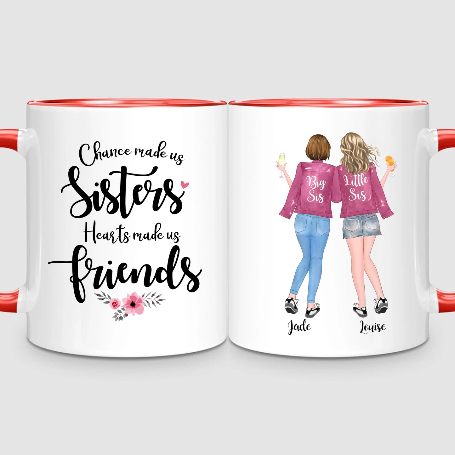 Up to 5 Sisters | Personalised Mug