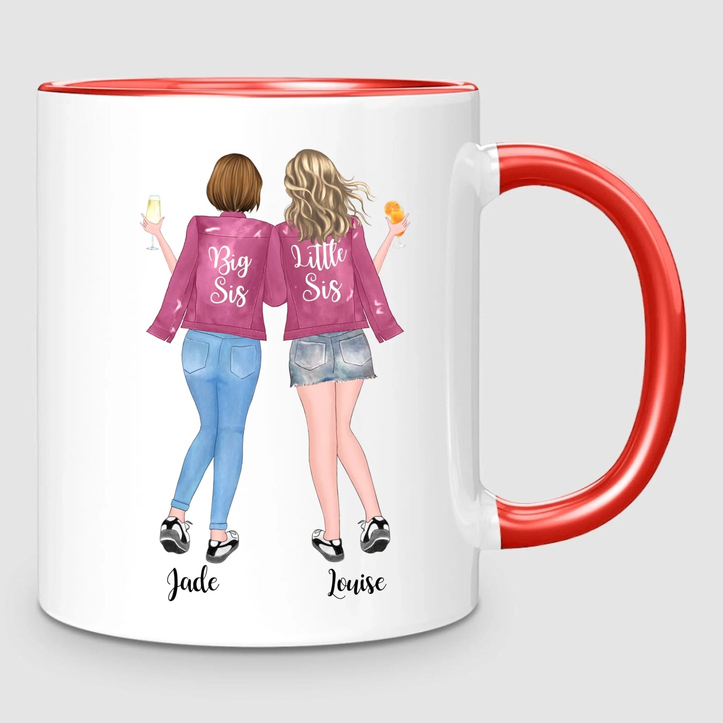 Up to 5 Sisters | Personalised Mug