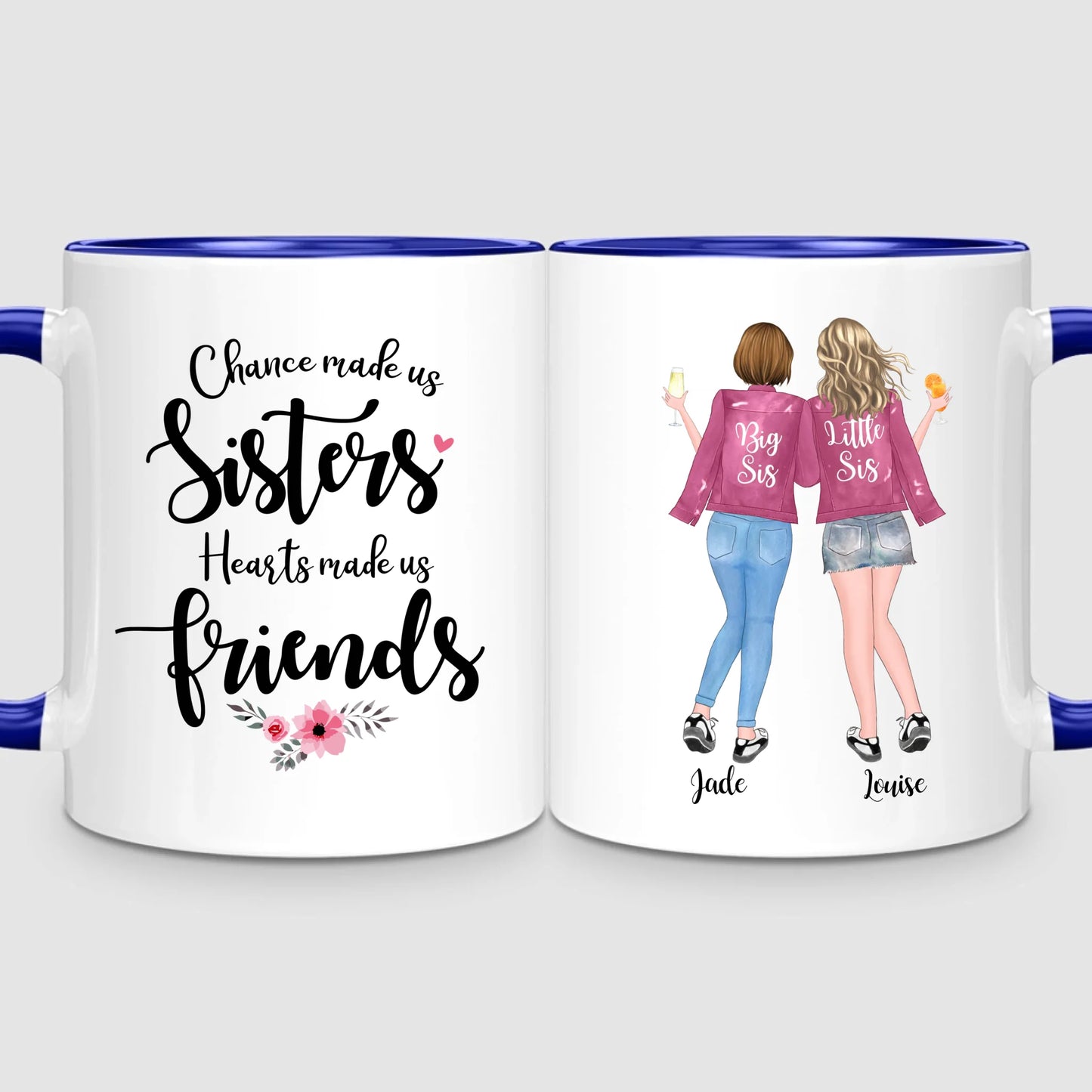 Up to 5 Sisters | Personalised Mug