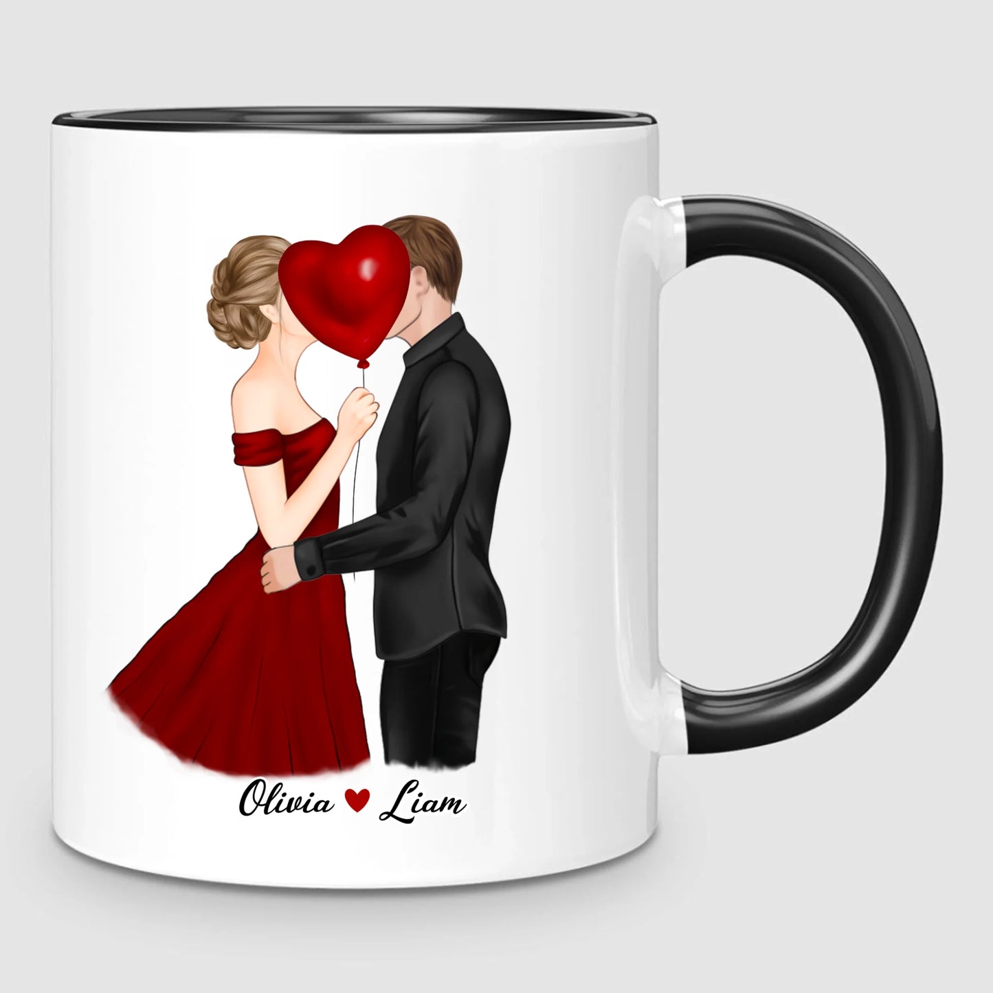 Kissing Couple | Personalised Mug