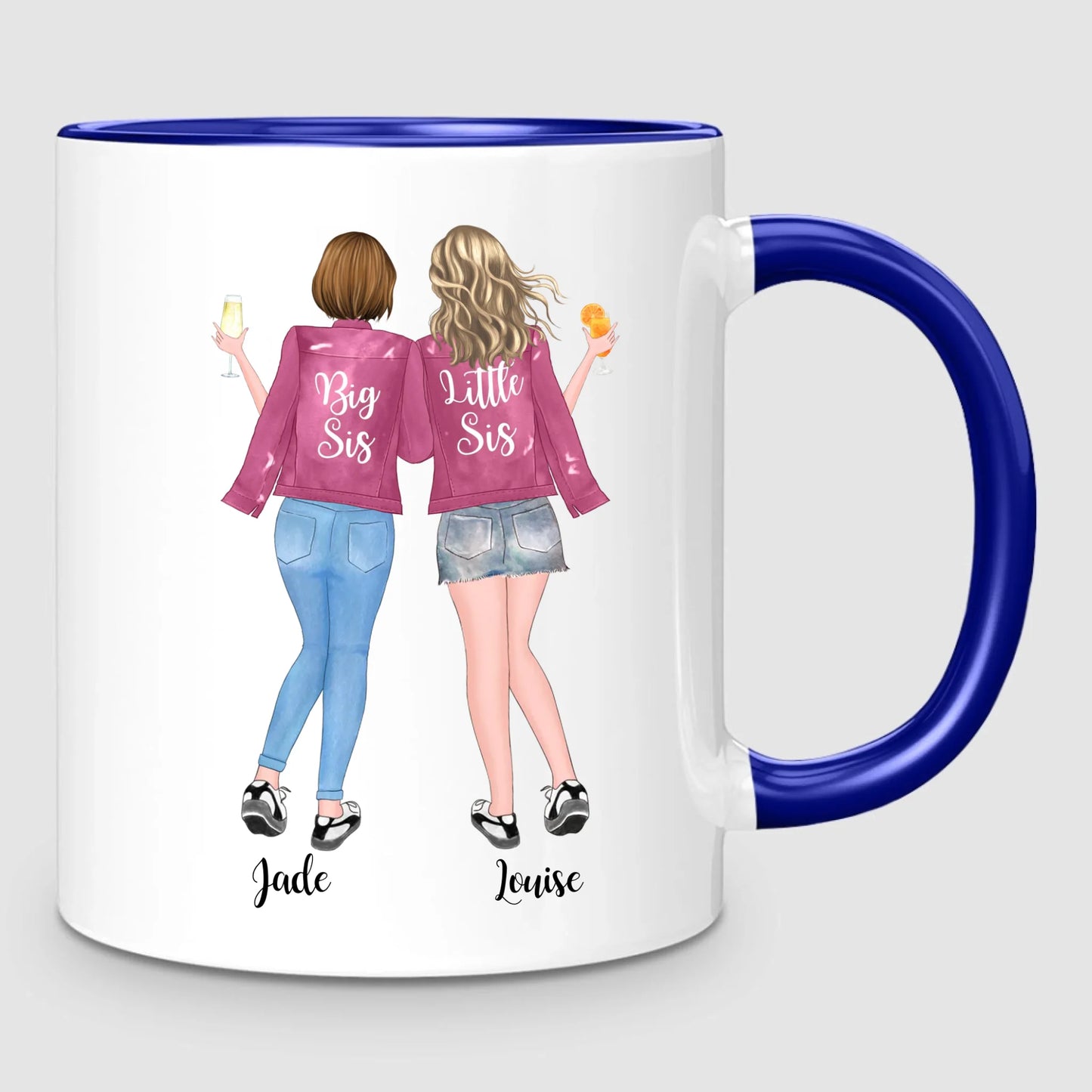 Up to 5 Sisters | Personalised Mug