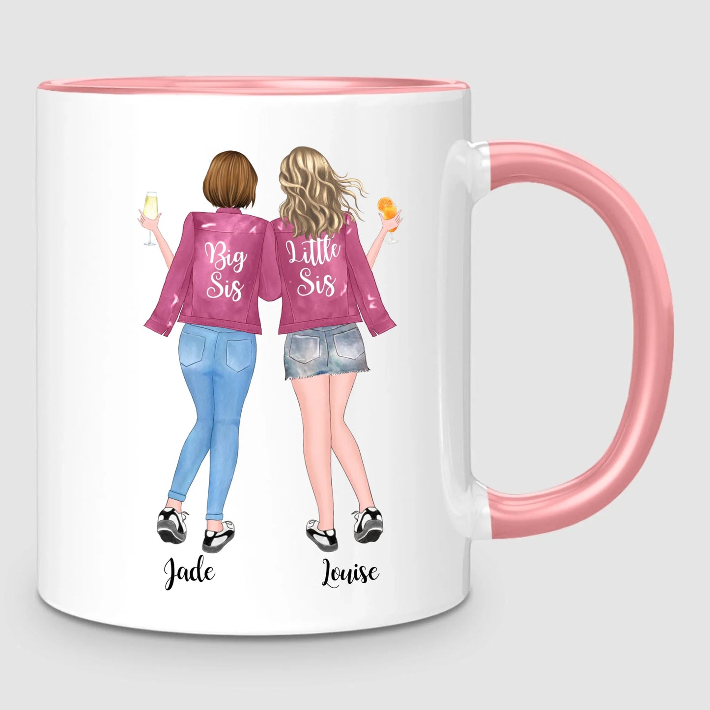Up to 5 Sisters | Personalised Mug