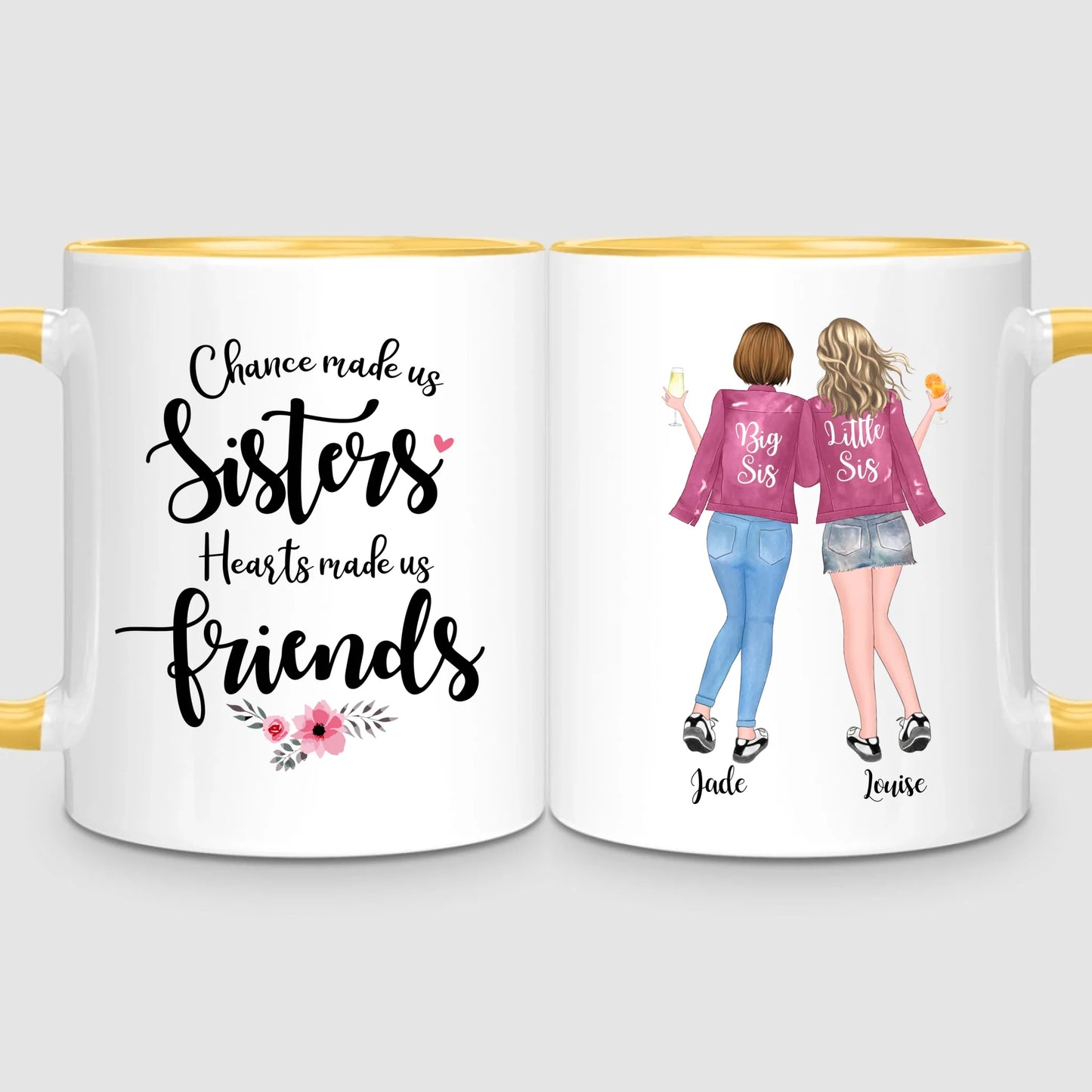 Up to 5 Sisters | Personalised Mug