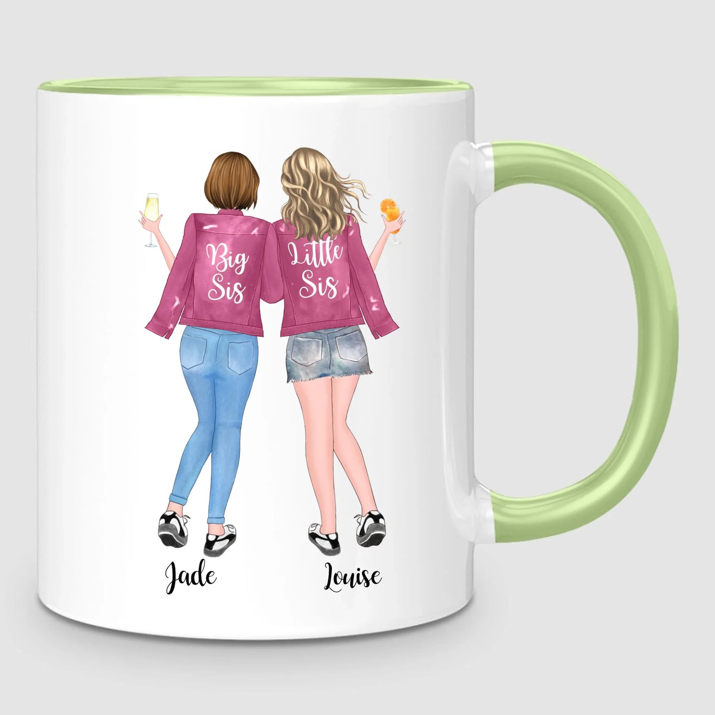 Up to 5 Sisters | Personalised Mug