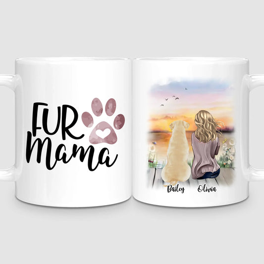 Personalised Dog Mum Mug