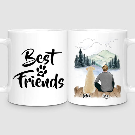 Personalised Dog Dad Mug