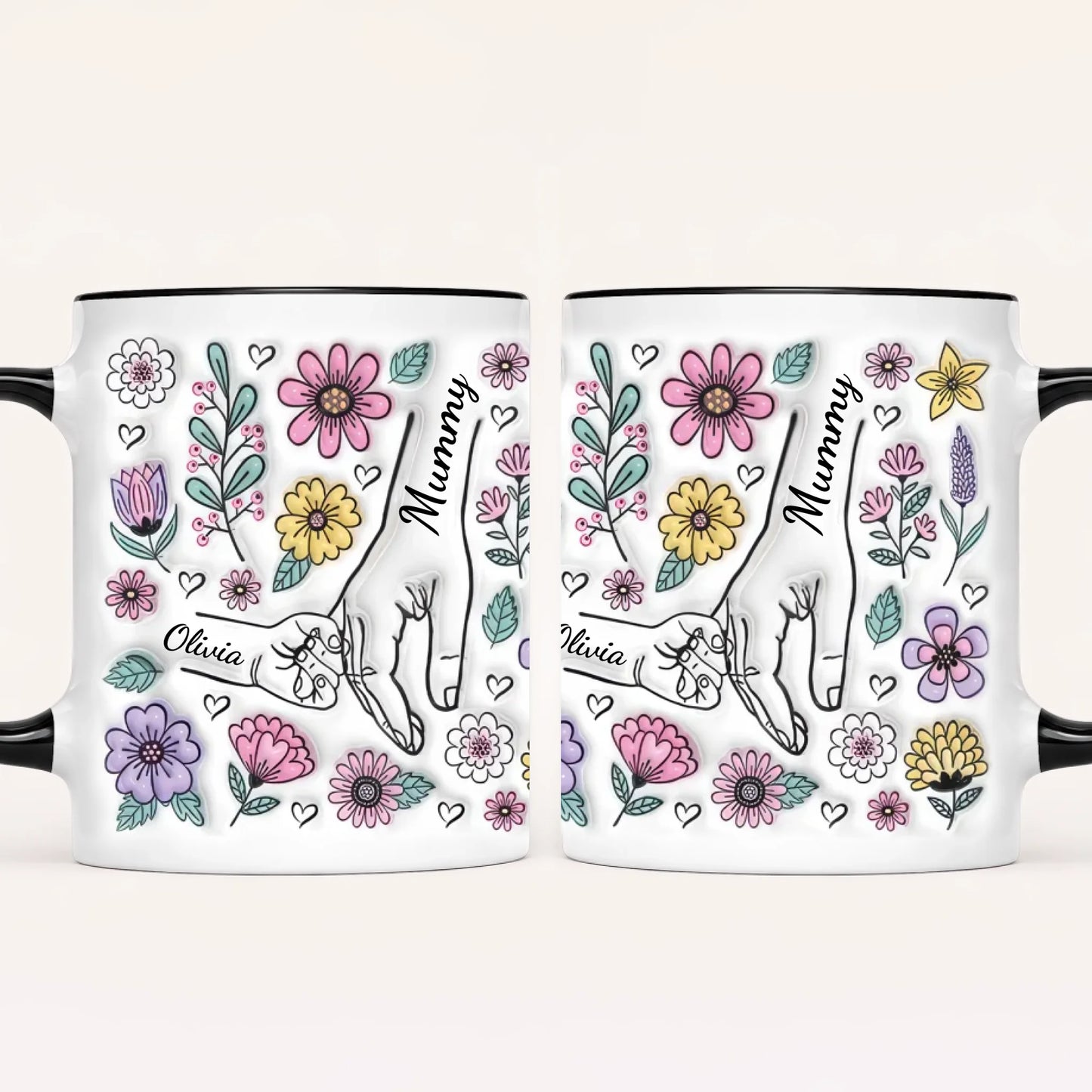 Personalised Mum Mug | Hold My Hand