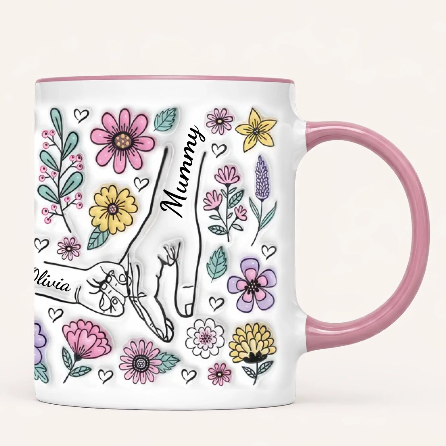 Personalised Mum Mug | Hold My Hand
