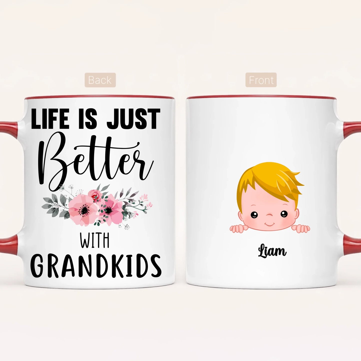 Personalised Grandma Mug | Better with Grandkids