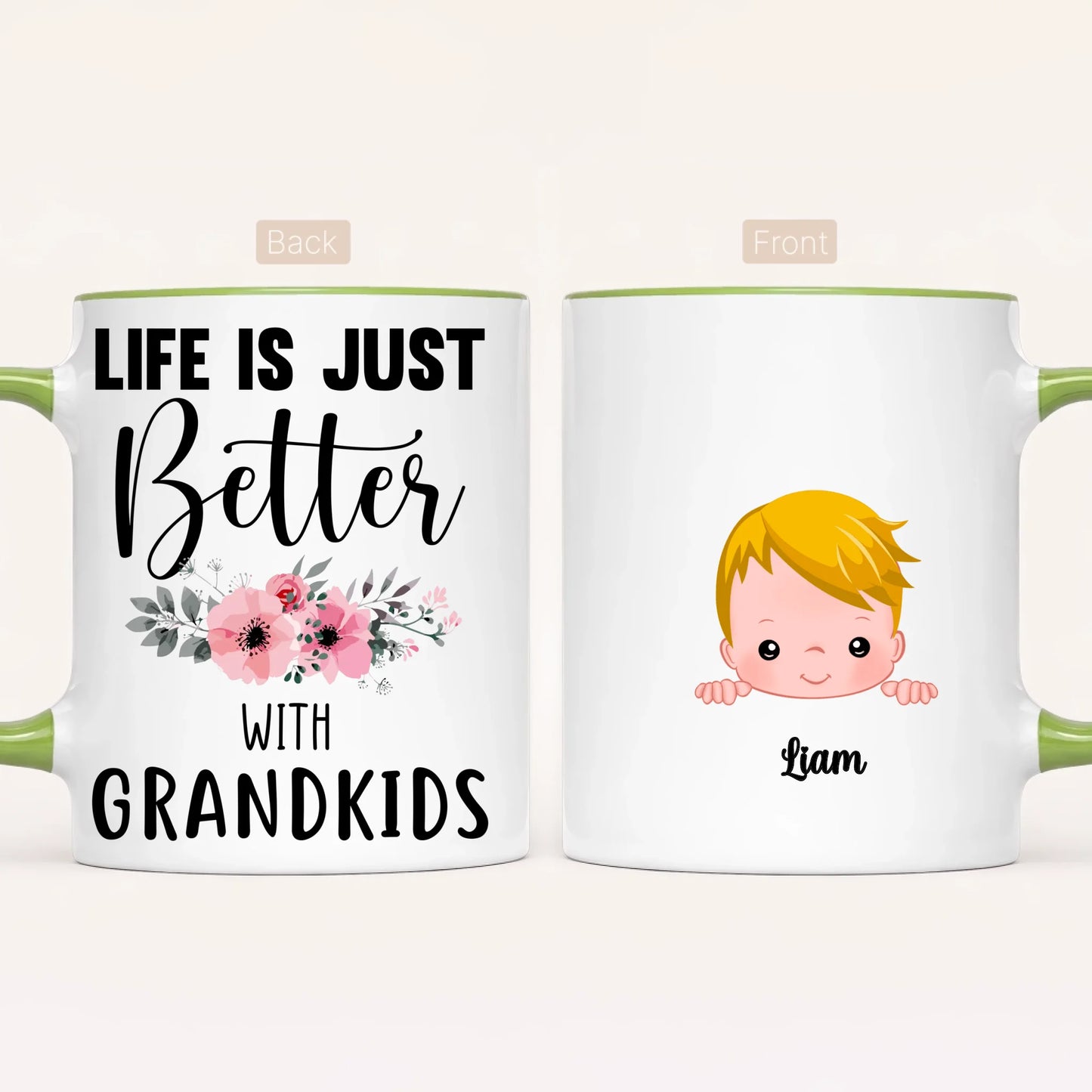 Personalised Grandma Mug | Better with Grandkids