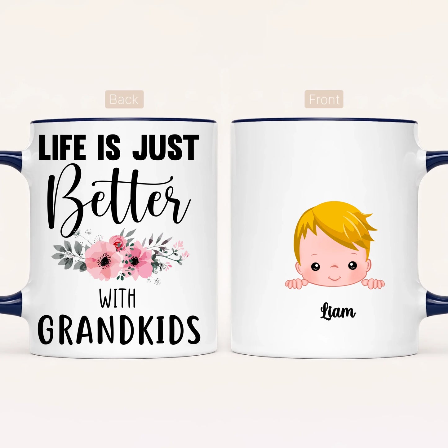 Personalised Grandma Mug | Better with Grandkids
