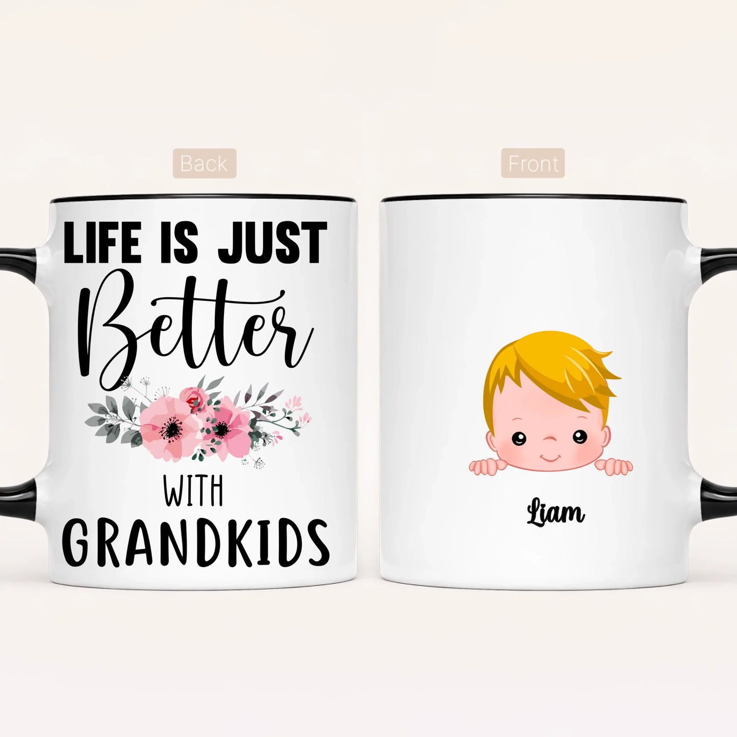 Personalised Grandma Mug | Better with Grandkids