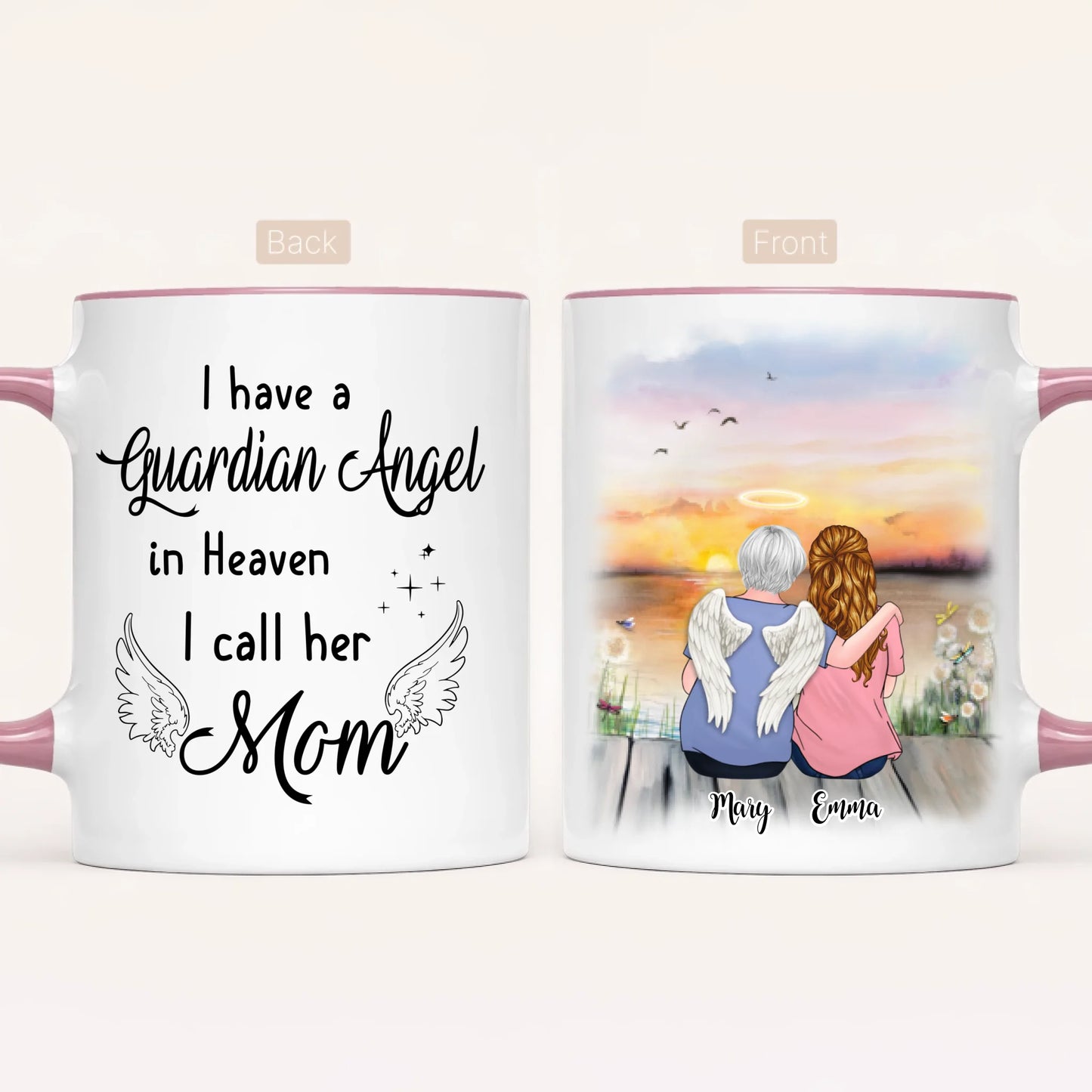 Personalised Mum Mug | Memorial Angel