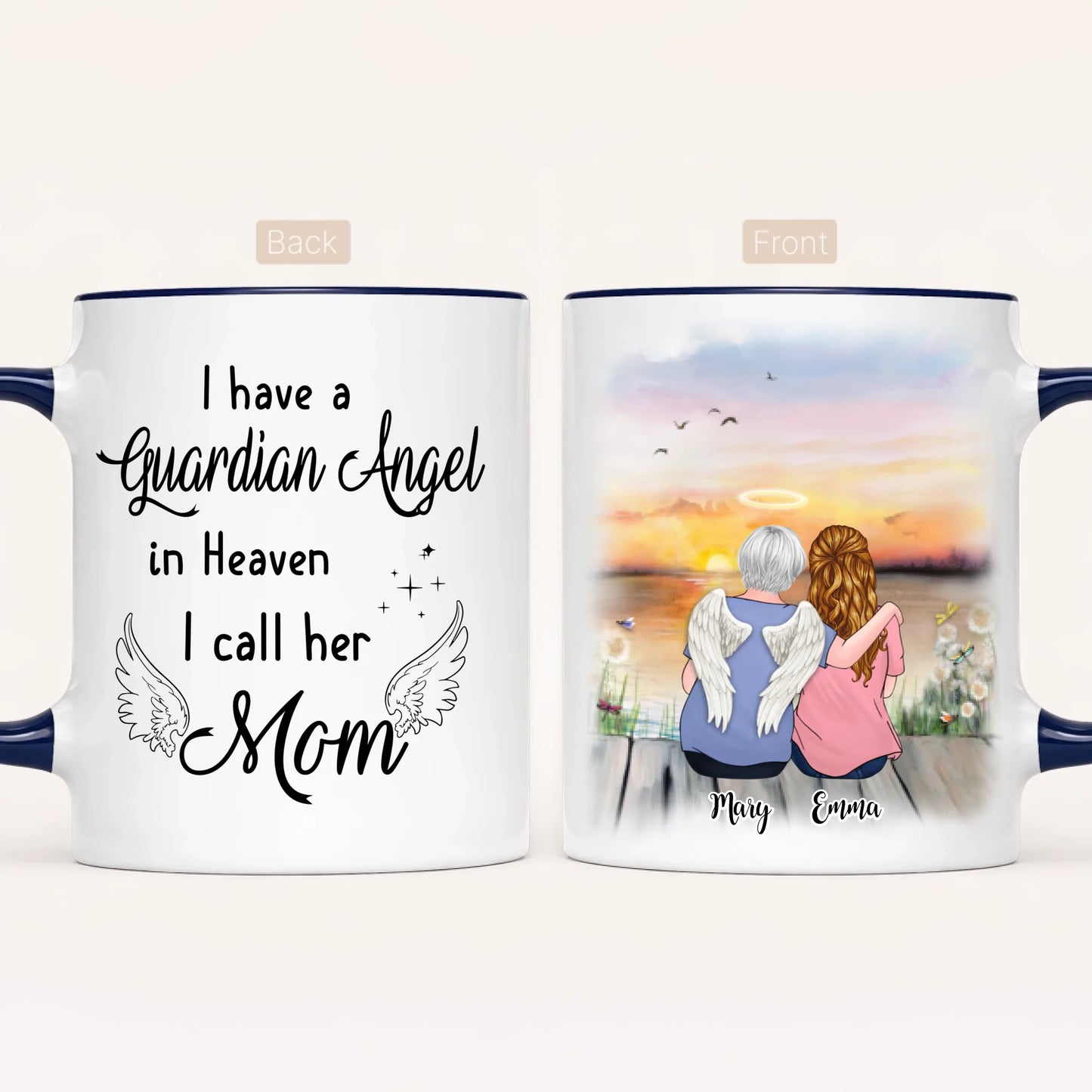 Personalised Mum Mug | Memorial Angel