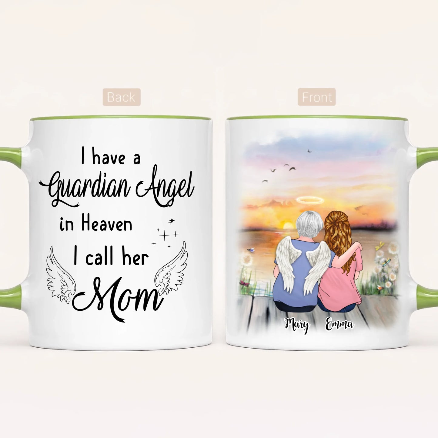 Personalised Mum Mug | Memorial Angel