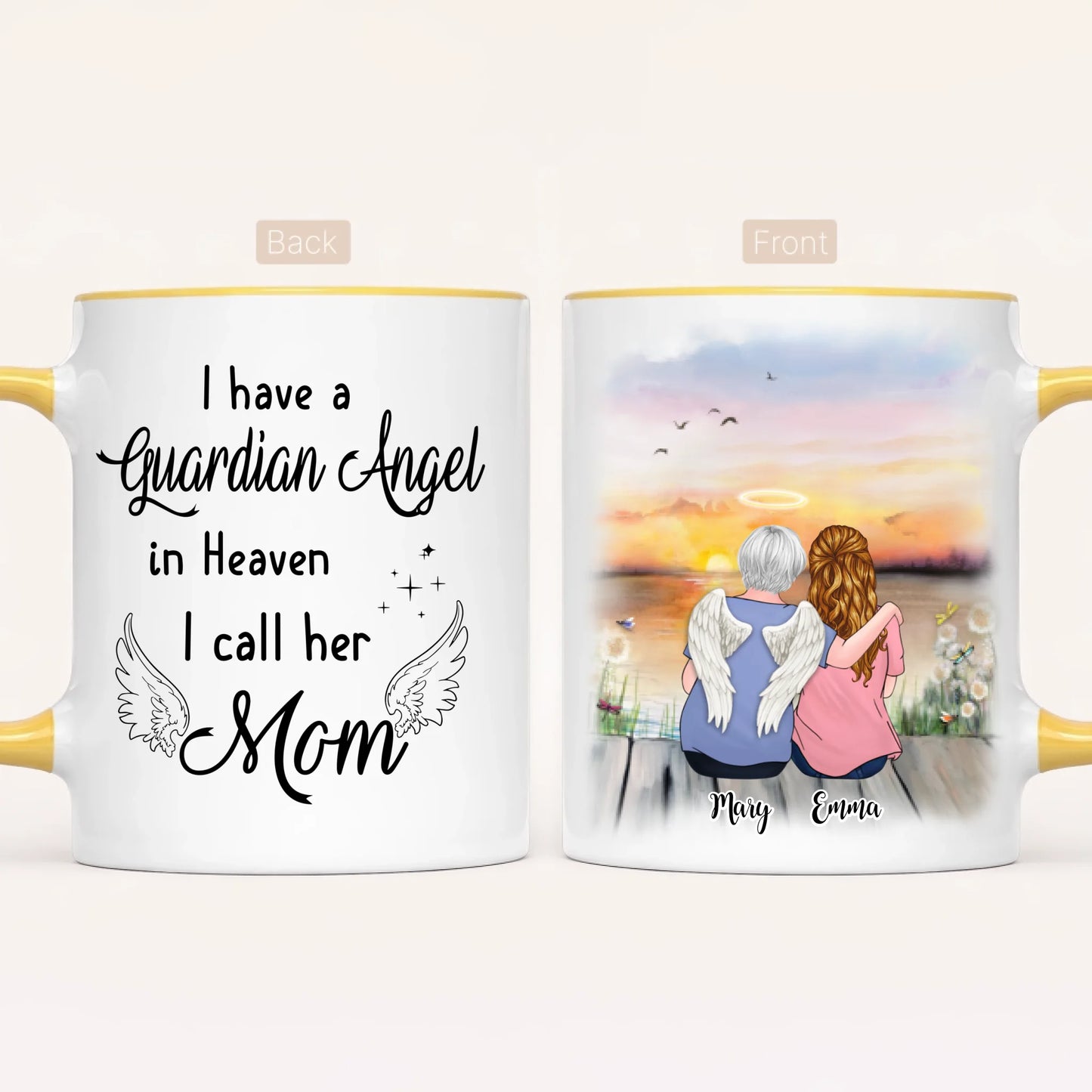 Personalised Mum Mug | Memorial Angel