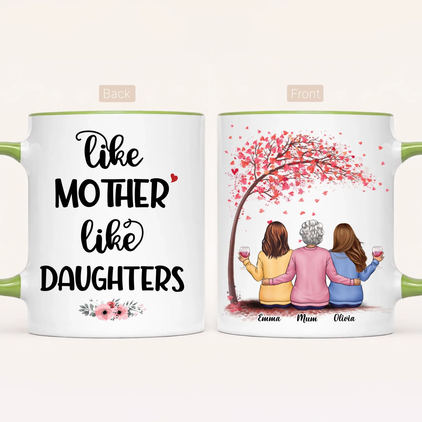 Personalised Mum Mug | Like Mother, Like Daughters