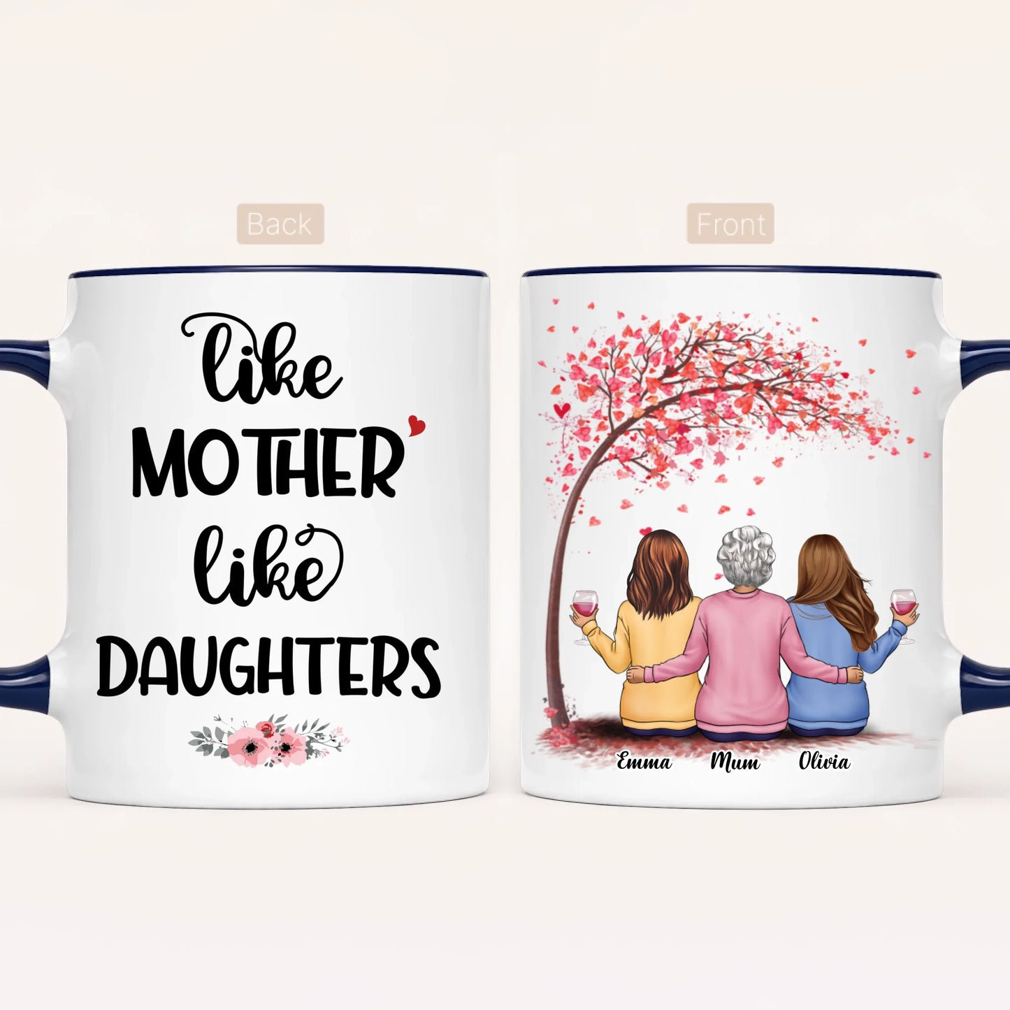 Personalised Mum Mug | Like Mother, Like Daughters