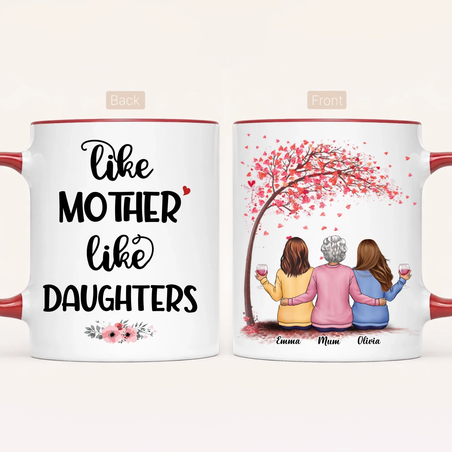 Personalised Mum Mug | Like Mother, Like Daughters