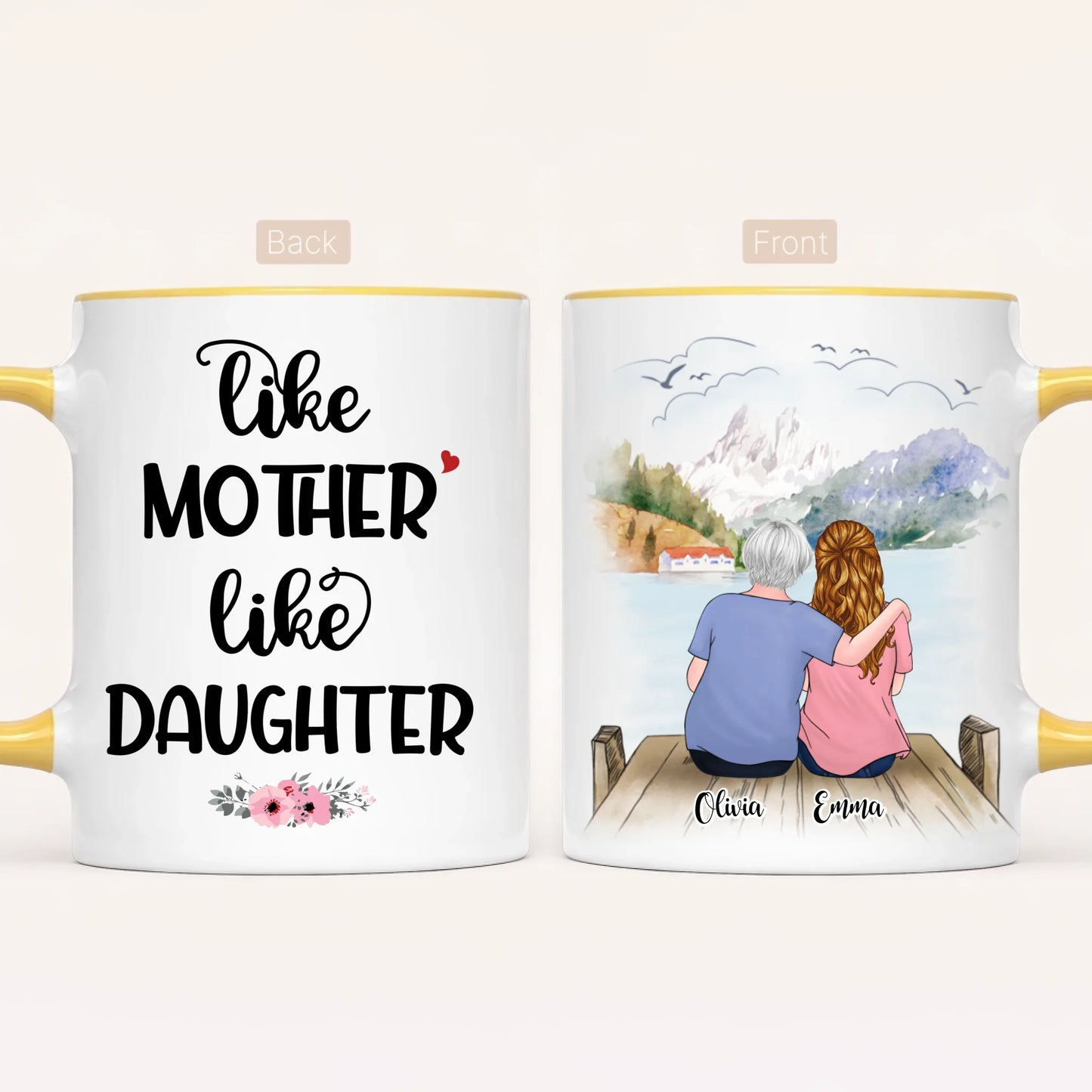 Personalised Mum Mug | Like Mother, Like Daughter