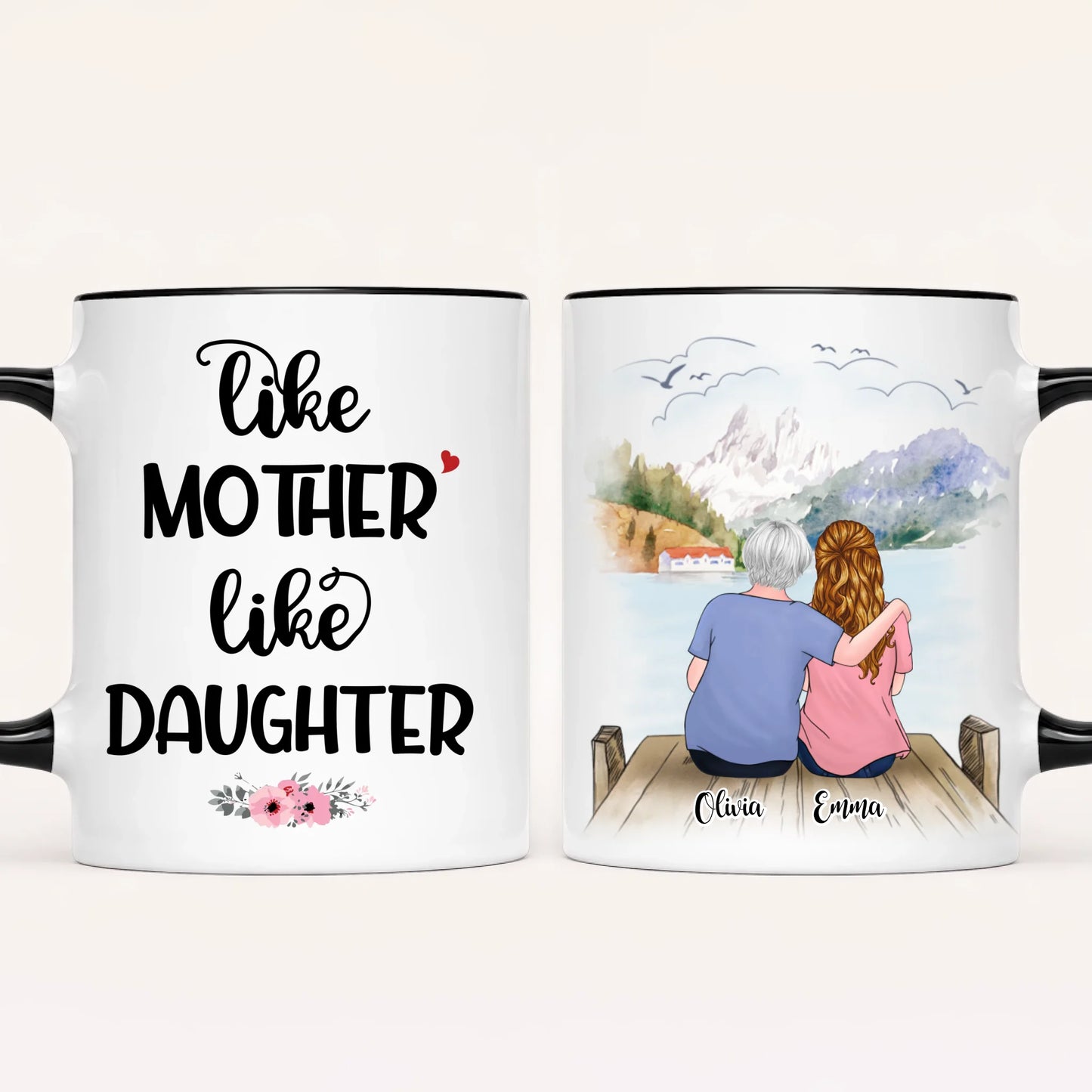 Personalised Mum Mug | Like Mother, Like Daughter