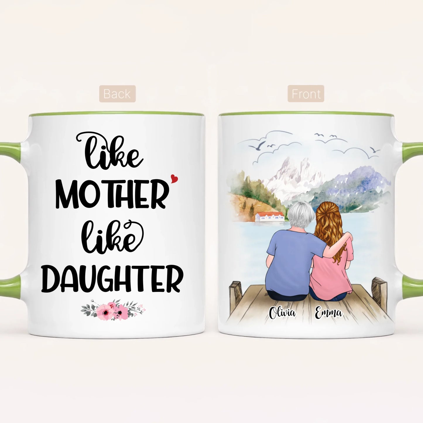 Personalised Mum Mug | Like Mother, Like Daughter