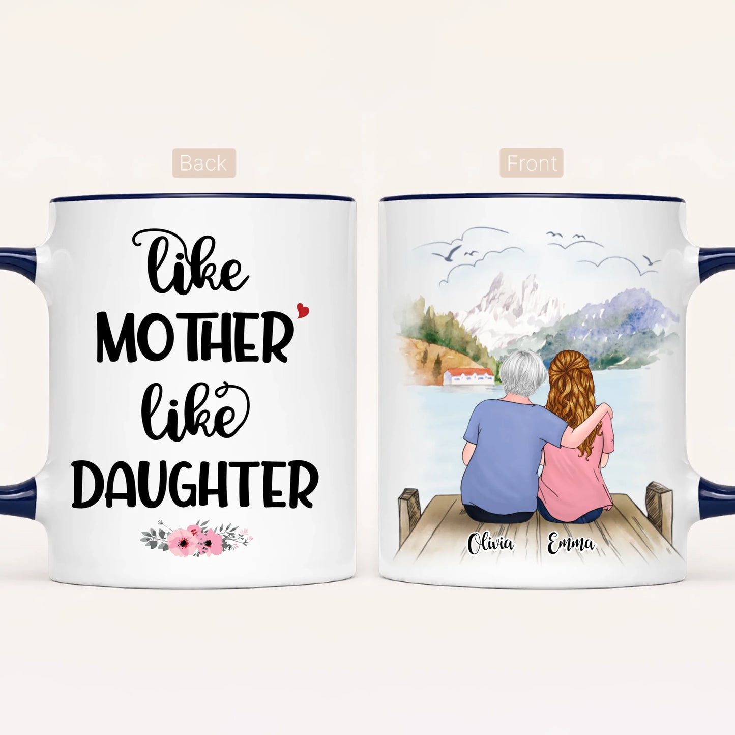 Personalised Mum Mug | Like Mother, Like Daughter