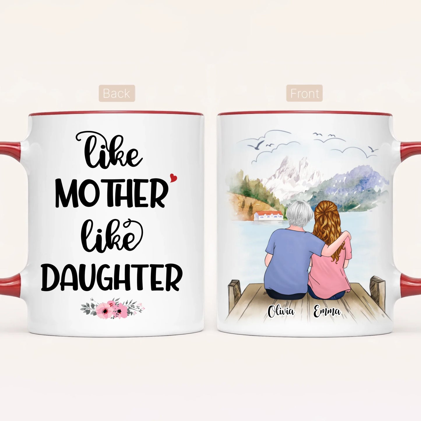 Personalised Mum Mug | Like Mother, Like Daughter