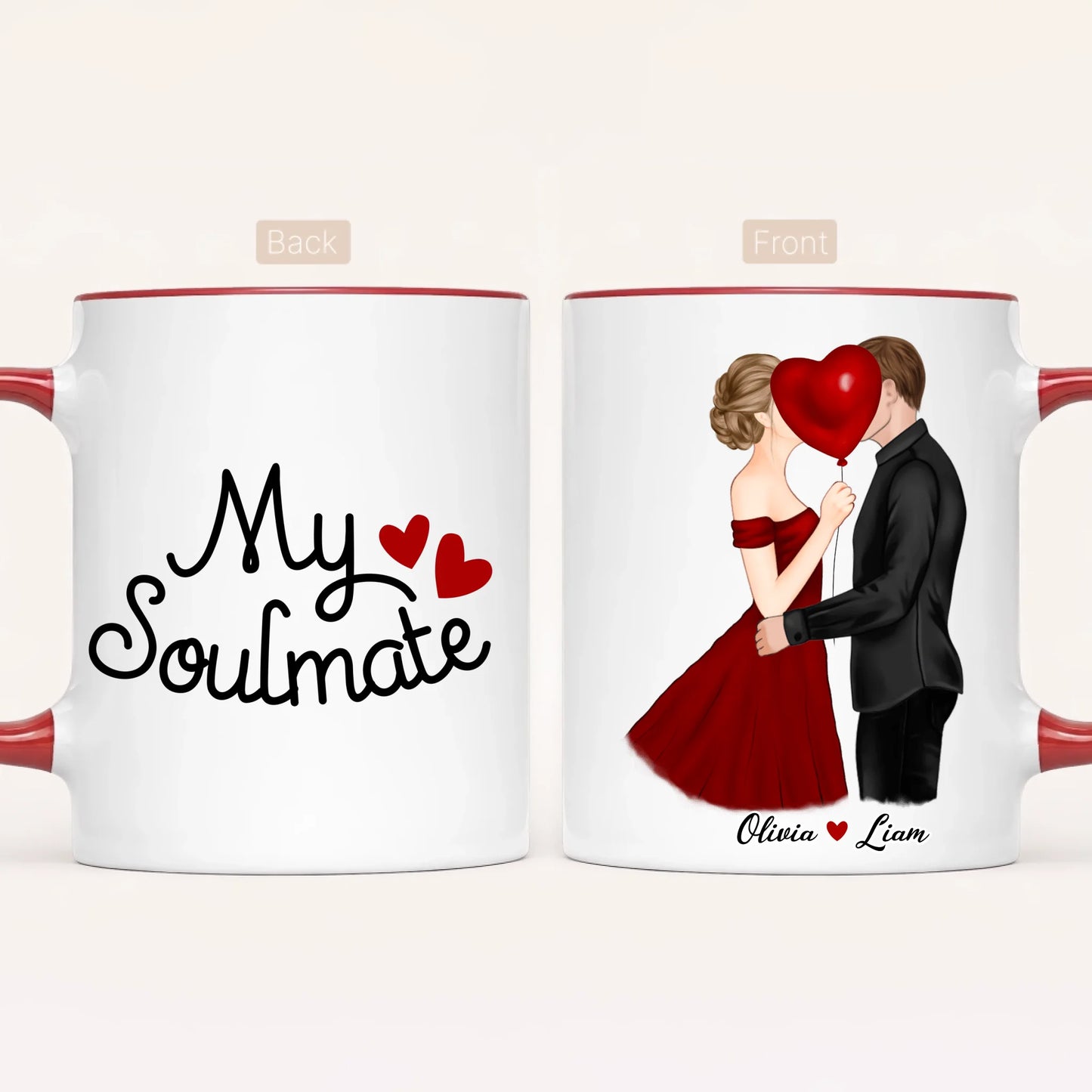 Personalised Couple Mug | My Soulmate