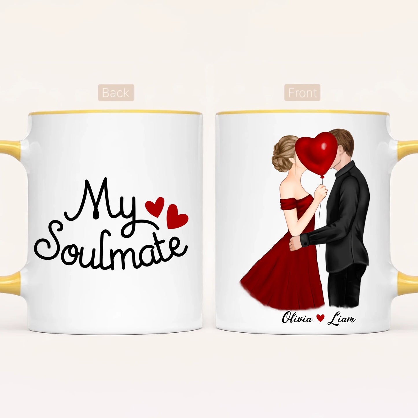 Personalised Couple Mug | My Soulmate