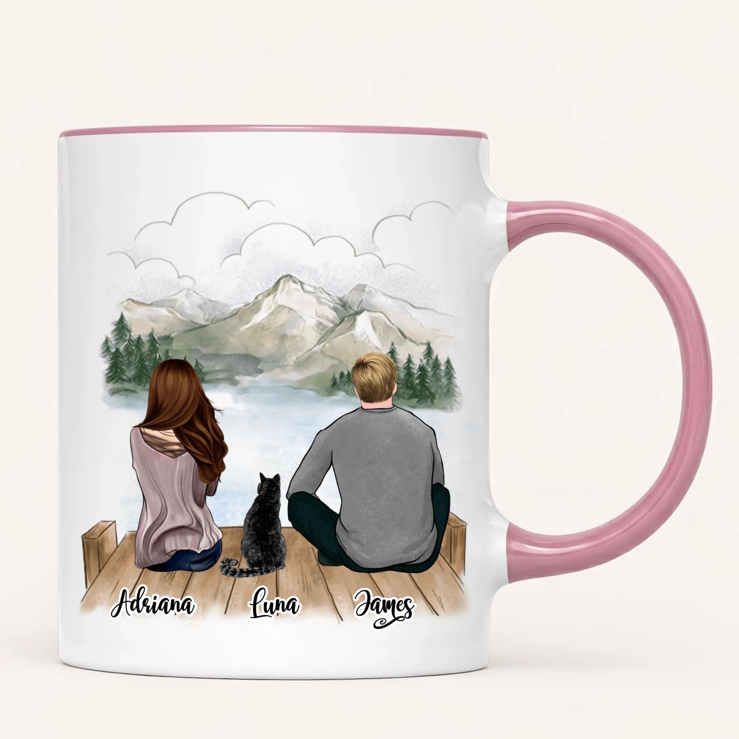 Personalised Cat Mug | Life Is Better with a cat