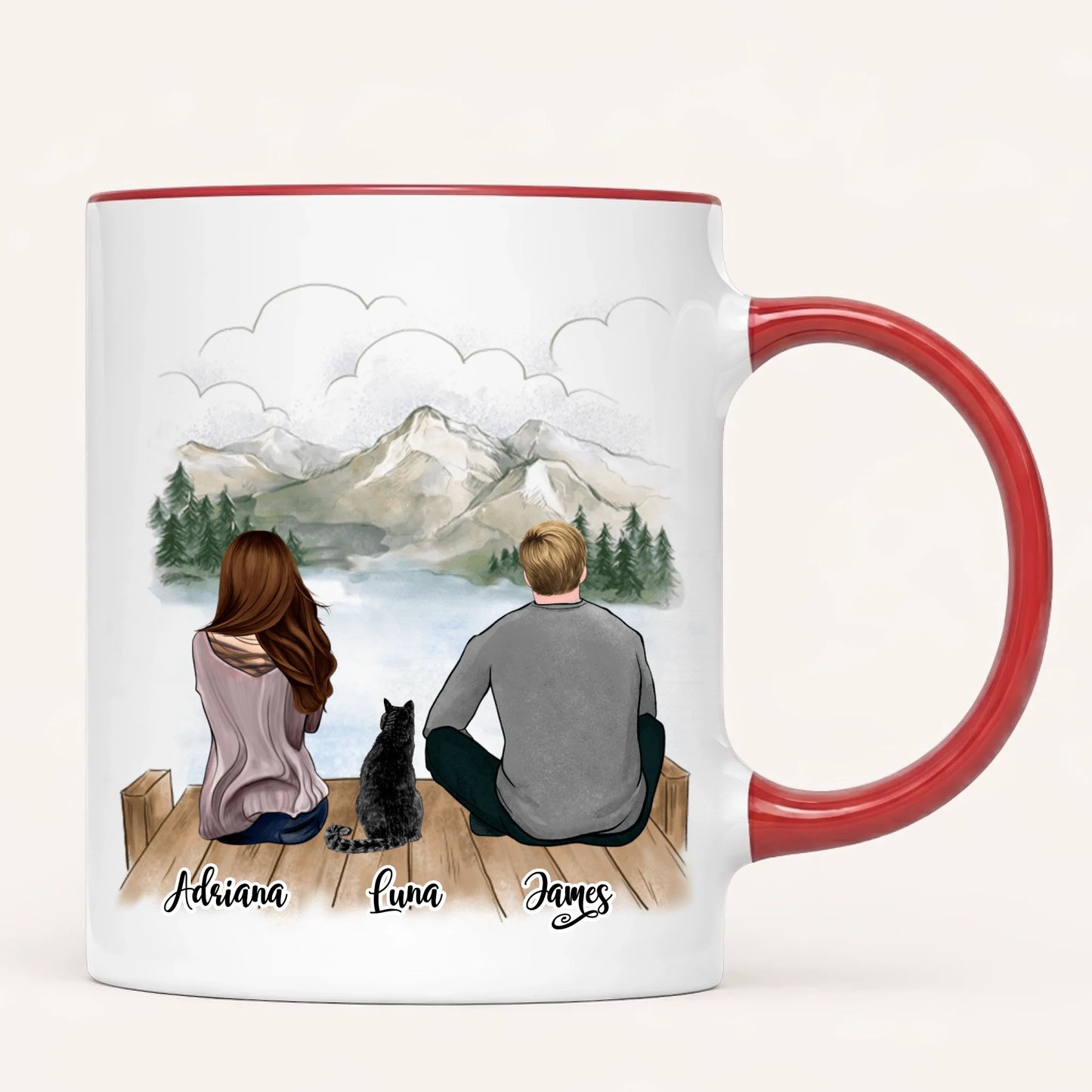 Personalised Cat Mug | Life Is Better with a cat